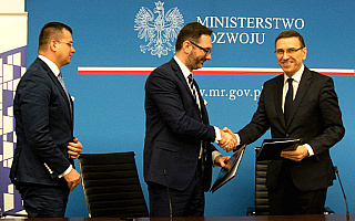 Jesienią ruszy budowa nowej linii tramwajowej. W Ministerstwie Rozwoju prezydent Olsztyna podpisał umowę na dofinansowanie inwestycji